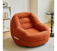 PLPLKTNNKK Fauteuil Canapé de Sol Lazy Canapé Pouf Compressé sous Vide Housse Amovible Lavable Confort Ergonomique pour Salon Chambre Balcon Tous Âges B