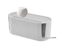 Plug Board Socket Storage Box, And Chic Charger Cable Holder Capacity