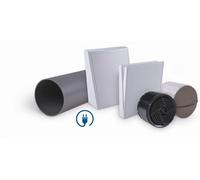 Pluggit iconVent 175 - Kit de base complet avec façades extérieure et intérieure en plastique - ICV175K