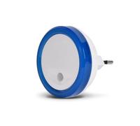 PlugLight Veilleuse Bebe - Lumière Bleue Douce - Allumage Automatique | Veilleuse Pour Chambre, Éclairage Bleu Tamisé, Capteur De Luminosité, Sur Prise Murale , Sans Piles, Sommeil Nuit