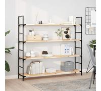 Plumbpyr Lot de 3 étagères flottantes en bois d'acacia massif non traité - 160 x 30 x 2 cm - Étagère murale suspendue pour bibliothèque, cuisine, salle de bain, salon, bricolage
