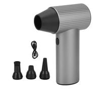 Plumeau électrique 90000 tr/min, 45 m/s, 3 vitesses, souffleur sec Portable, Rechargeable, pour maison, voiture, bureau