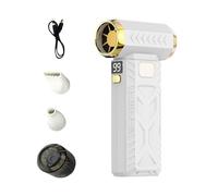 Plumeau électrique - Mini souffleur sans fil de haute , mini souffleur réglable à 3 vitesses avec batterie rechargeable, moteur à turbine USB sans balais | Souffleur d'air pour voiture