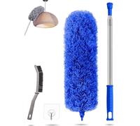 Plumeau extensible Azomor en microfibre avec brosse d'angle flexible et tige robuste