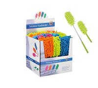 Plumeau manche télescopique couleurs assorties