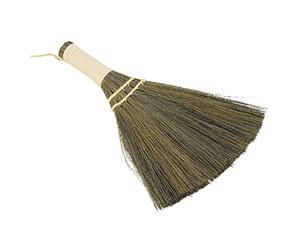 Plumeau, Ménage manuel Paille tressée Petit Balai brosse à poussière délicat Duster faite à la main la poussière de nettoyage Balai