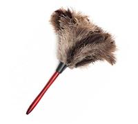 plumeau, Plumeaux doux en plumes d'autruche naturelles, manche bois, brosses