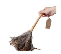 plumeau, Plumeaux en plumes d'autruche de qualité chinoise 16 pouces avec(Grey Height 40 Cm)
