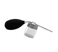 Plumeau pour farine fossile - Applicateur pulvérisateur de jardin avec pompe manuelle, plumeau pour poudre, distributeur ergonomique avec récipient épandeur amovible pour abeilles de charpentier en