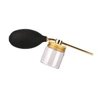 Plumeau pour farine fossile - Applicateur pulvérisateur de jardin avec pompe manuelle, plumeau pour poudre, distributeur ergonomique avec récipient épandeur amovible pour abeilles de charpentier en