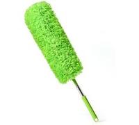 Plumeau Swish télescopique 140 cm Microfibre Acier inoxydable Tête 360° Réutilisable - Vert G