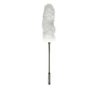 Plumeau Tête Pivotante Manche Inox 78cm Argent
