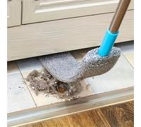 Plumeau ultra-fin et extensible avec manche long - Atteint facilement les zones difficiles d'accès, idéal pour le nettoyage de la chambre et du salon ensemble,Un ensemble plus 2 morceaux de tissu,Un e