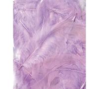 Plumes Ébouriffées Mauve Clair 3 G Lg 8 À 12 Cm