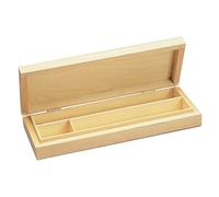 Plumier En Bois 3 Compartiments 22 X 8 X 3 Cm
