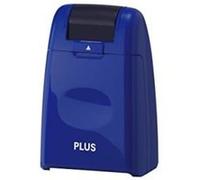 PLUS Japan Tampon de confidentialité Standard Bleu