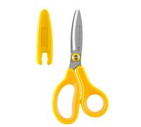 Plus Japan Ciseaux Enfants Fitcut Curve Fluorine-Coated 145 Mm Gaucher Jaune