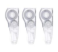 PLUS JAPAN Lot de 3 Cassettes de recharge pour roller correcteur "MR" 4,2 mm x 6 m