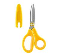 Plus Japan Ciseaux Enfants Fitcut Curve Fluorine-Coated 145 Mm Gaucher Jaune