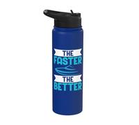 Plus le bateau est rapide, meilleur Stainless Steel Insulated Water Bottle