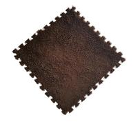 Plush Interlocking Carpet Tiles, Square Puzzle Floor Mat for Toddler Baby | Premium plush fabric provides cozy warmth, high density foam ensures safety for kids, perfect for nurseries Café