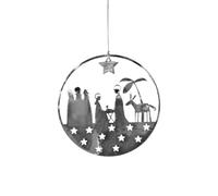 Pluto Décoration crèche Noël - argent