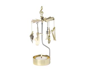 Pluto Design Carillon d'anges musique Métal doré