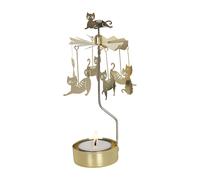 Pluto Design Carillon Famille des chats Doré