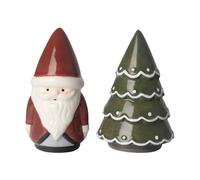 Pluto Design Salière et poivrière Santa Tomte. sapin