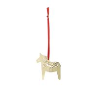 Pluto Design Suspension de Noël 3D Christmas horse Or