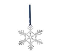 Pluto Design Suspension de Noël Snowfall Argent
