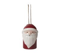 Pluto Design Suspension de sapin de Noël Père Noël Rouge-blanc