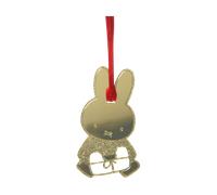Pluto Design Suspension décorative de Noël Miffy Or