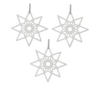 Pluto Étoile de Noël en céramique - Blanc