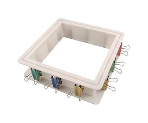 Pluuttiem Kit de Boîtier de Moule Réglable pour la Fabrication de Moules en Silicone, Cadre de Boîtier Réutilisable pour la Fabrication de Moules en Caoutchouc de Silicone