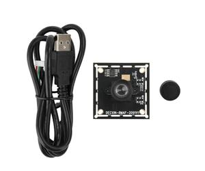 Pluuttiem Module de Caméra HD IMX179 8MP, Mise au Point Fixe, Grand Angle, Reconnaissance Faciale/Numérisation de Documents, Caméra USB pour la Vision Industrielle