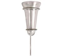 Esschert Design - Pluviomètre en verre - Support en zinc, gradué - 12 x 12 x 134 cm