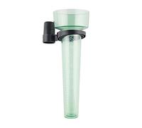 Pluviomètre Conique en Plastique, Précision 35 ML, pour Jardin, Vert Clair