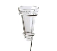 Pluviomètre en zinc et en verre 1.30 m