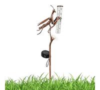 Pluviomètre Jardin Indicateur LED De Mesure D'Eau | Pluviomètres extérieur pour jardin Pour Jardin Pelouse Terrasse Paysage Parc Sol Mesure Des Précipitations Et Prévisions