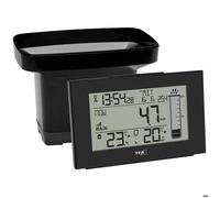 TFA Dostmann Pluviomètre radiopiloté 47.3006.01 sans fil numérique auto-vidangeable Noir