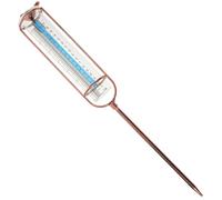 Pluviomètre Tube de Rechange Gradué en Verre pour Jardin Extérieur | Mesure de Pluie pour Cour et Pelouse, Usage en Plein Air, Finition Élégante et Silhouette Raffinée