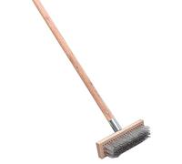 Plyisty Brosse à Récurer en Fil d'acier Inoxydable Robuste pour Béton/garages/pièces en Acier