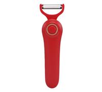 Plyisty Éplucheur électrique, éplucheur Automatique Rechargeable, de Pommes de Terre électrique 3 en 1 pour Fruits et Légumes, Automatique avec 3 Têtes Interchangeables, de Légumes