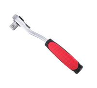 Plyisty Jeu de Clés à Cliquet et de Douilles Traversantes, Douille Traversante 10-24 Mm liquet Réversible avec 72 Dents, Adaptateur d'entraînement 1/2 3/8", Jeu de Clés à Douille 12 Pans