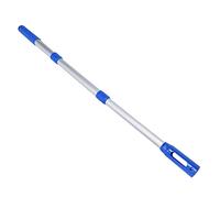 Plyisty Piscine Télescopique Perche avec Tige en Alliage D'Aluminium | Poteau de nettoyage de piscine avec brosse à râteau pour filet d\'écumage, conception télescopique pour outils d\'entretien
