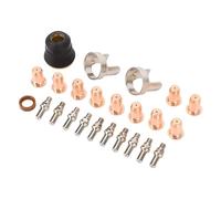 Plyisty Pointe de Coupe, Ensemble de Couvercles de Support de Buse d'électrode pour CUT 55DS Pro CUT 65DS, Pièces de Rechange Consommables pour Torche de Découpe