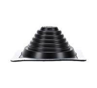 Plyisty Solive de Toiture 205x205mm pour Tuyaux de 1/4 à 5-3/4in | Base carrée en aluminium, résistante à la chaleur jusqu\'à 446 F, pour tuyaux d\'aération de toit en métal
