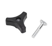 Plyisty Tondeuse à Gazon Poignée Boutons Boulons Ensemble, 5 Pièces Poignée | Boulon de poignée de tondeuse en acier allié avec finition enduite de poudre, pour le remplacement des accessoires de