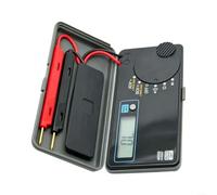 PM7a Multimètre numérique portable 4000 comptes Compteur automatique | Avec écran LCD pour la tension et la résistance - Test de continuité - Compact au format de poche avec étui de protection et